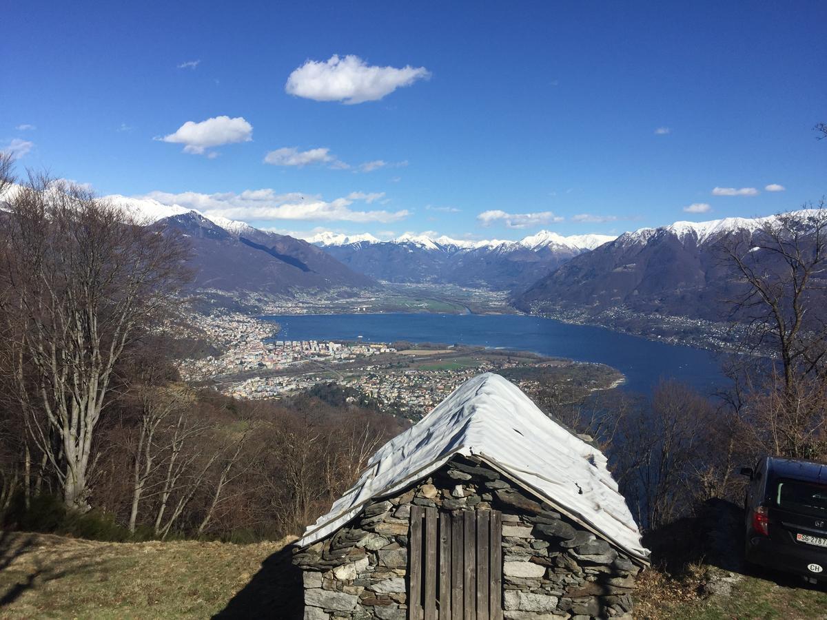 Casa Poiana Vila Ronco sopra Ascona Exterior foto